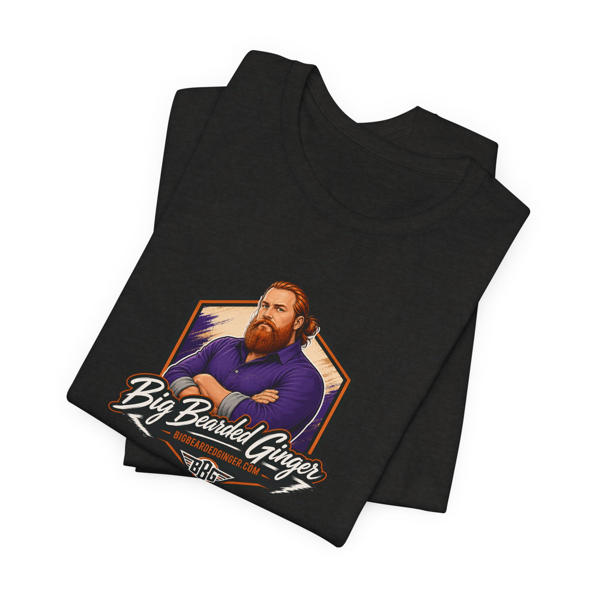 Big Bearded Ginger Character Tee