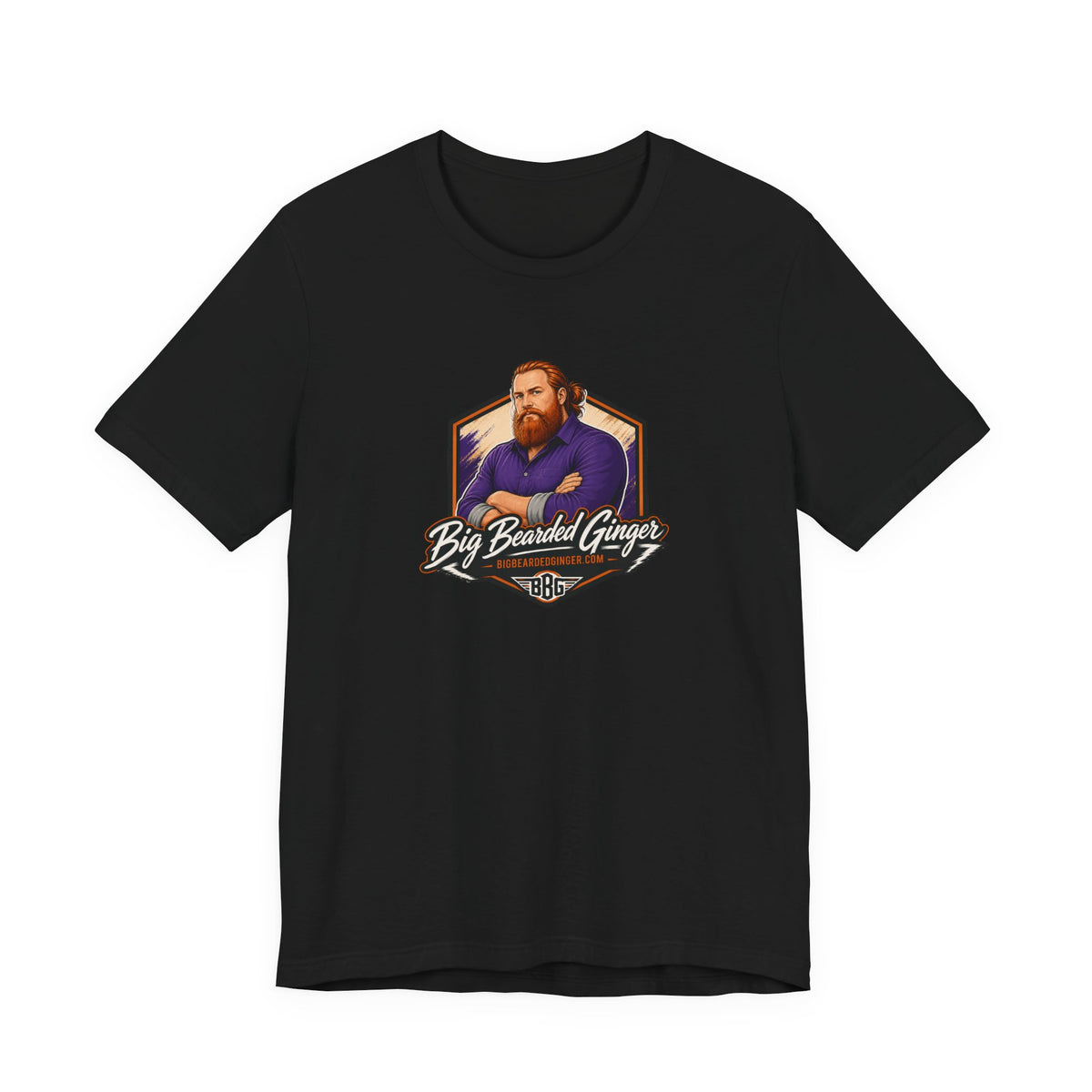 Big Bearded Ginger Character Tee