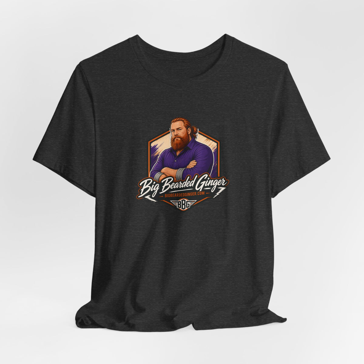 Big Bearded Ginger Character Tee