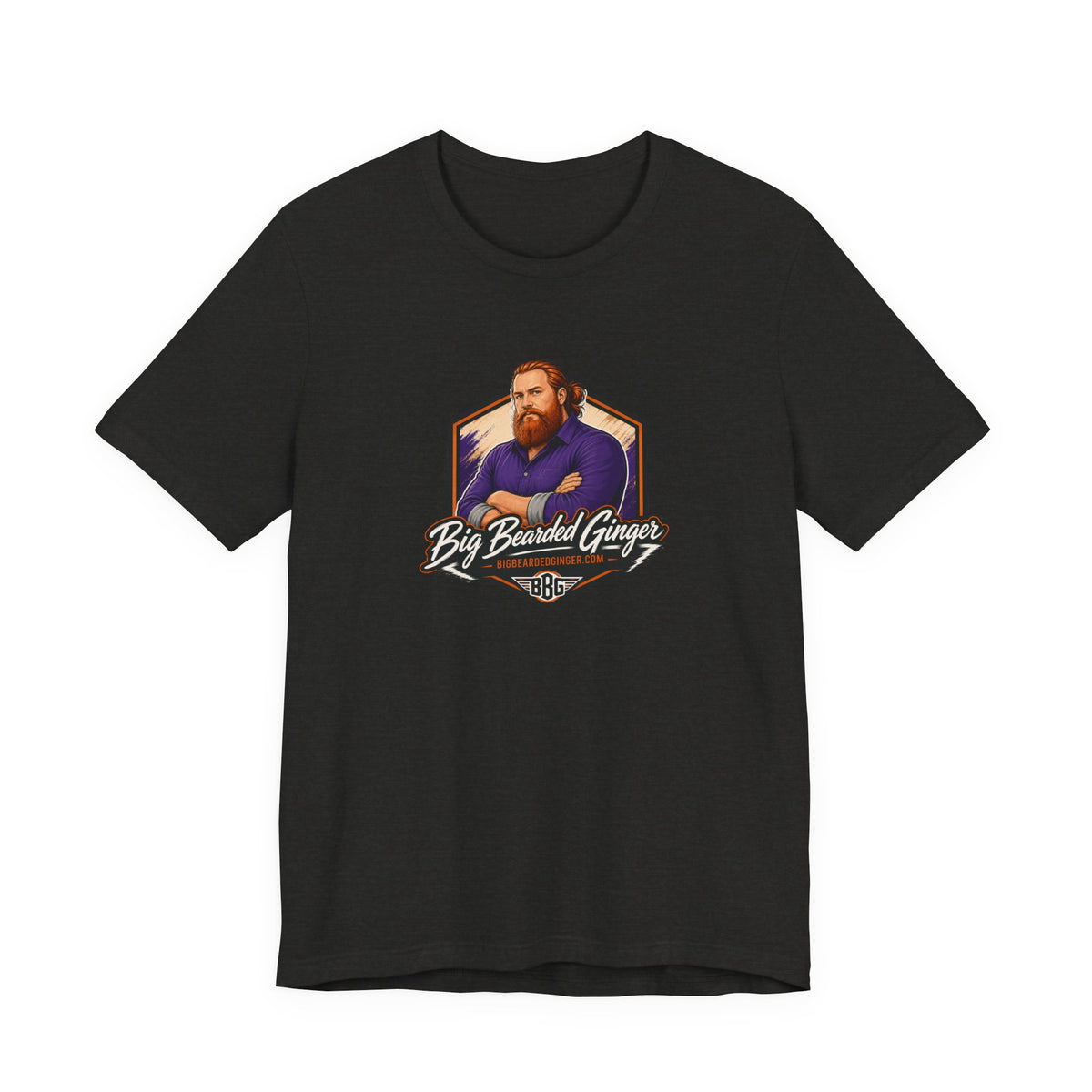 Big Bearded Ginger Character Tee