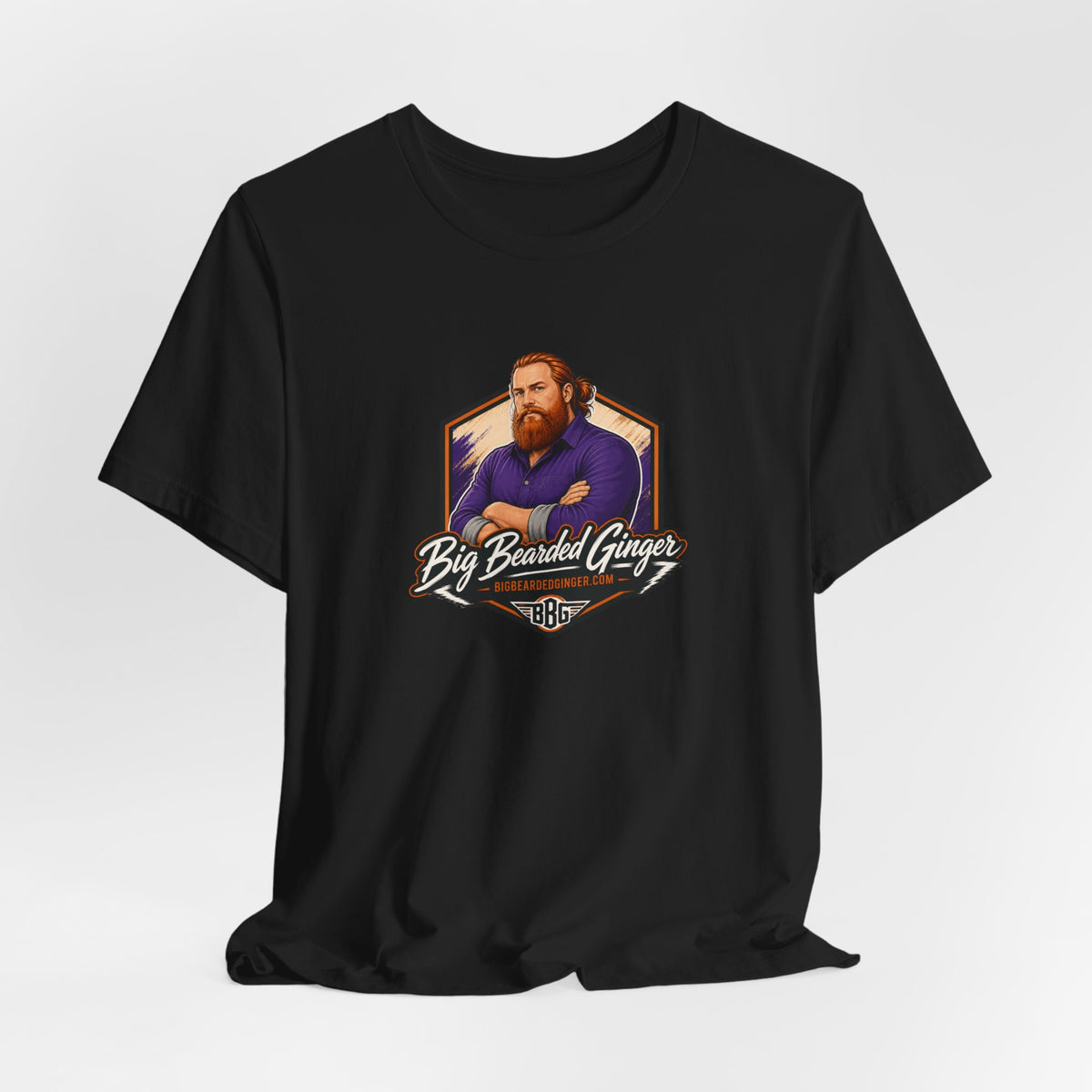 Big Bearded Ginger Character Tee